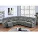 Power Motion Sectional LAF / RAF Loveseat With Console Cup Holders Home Essentials
