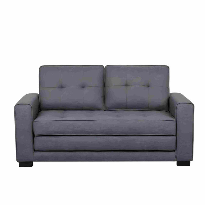 Upholstered Pull Out Sleeper Loveseat US Pride