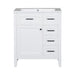 Modern Bathroom Vanity With Sink Combo, 3 Drawers, Undermount Drop-In Sink Hearth and Haven