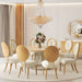 Michael Amini Lighting - Luxe Lumiere 28-Light Crystal Chandelier - Gold Michael Amini