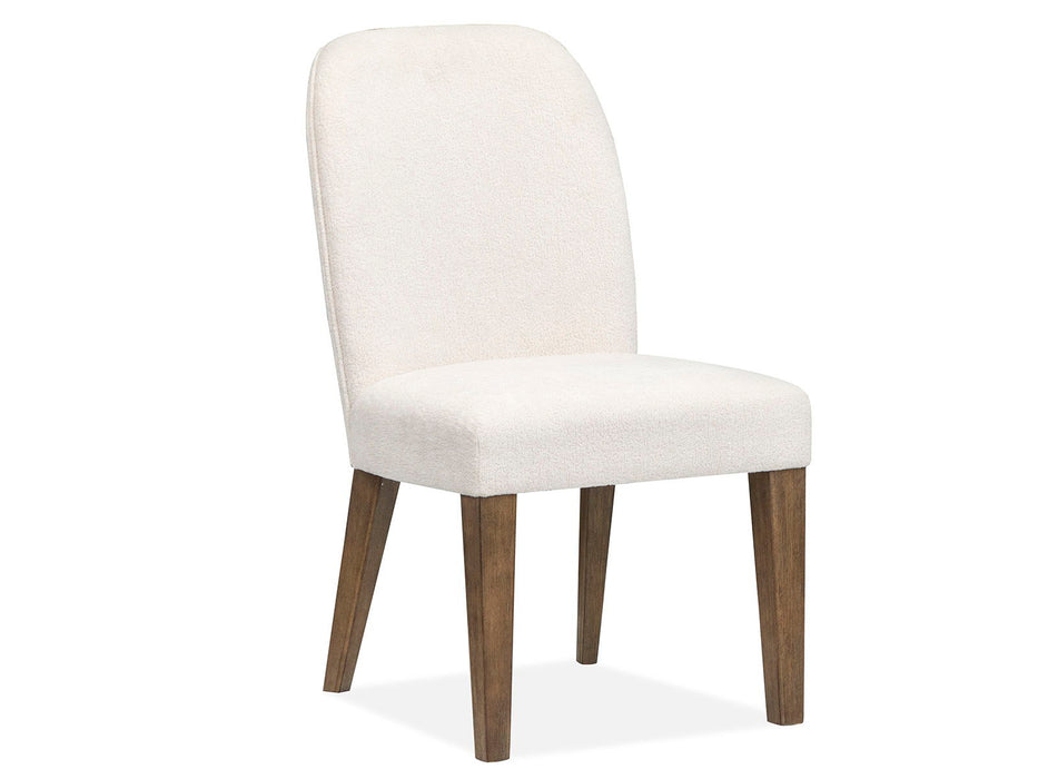 Westbourne - Upholstered Host Chair (Set of 2) - Dark Umber Magnussen Furniture