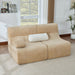 Modern Sectional Loveseat With Ergonomic Design Hearth and Haven