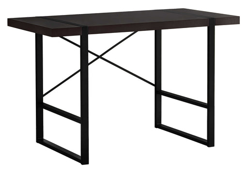 Computer Desk For Home Office, Laptop, Versatile Placement - Espresso 8th Street