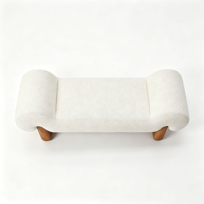 Uriah - Bench - Ivory Home Essentials
