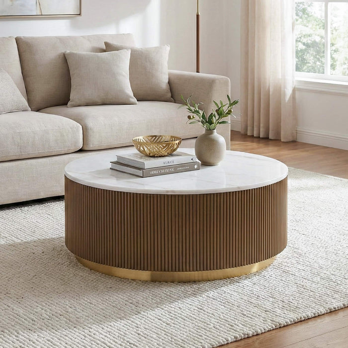 Modern Round Table Contemporary Design Home Essentials