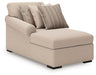 LadyMae - LAF Corner Chaise - Twill Benchcraft®