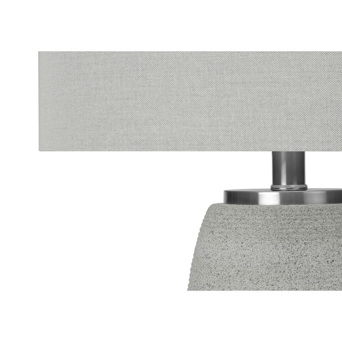Lighting, Table Lamp, Ceramic, Modern - Gray 8th Street