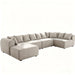 8 Seater U-Shaped Couch With Ottoman Home Essentials
