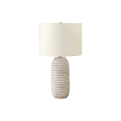 Lighting, Table Lamp, Resin, Transitional - Cream 8th Street