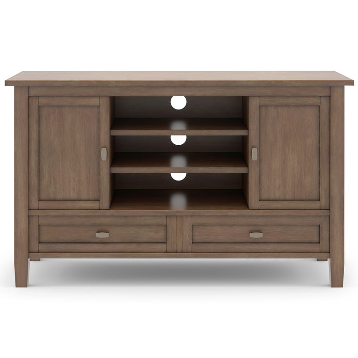Warm Shaker - TV Media Stand Handcrafted Simpli-Home