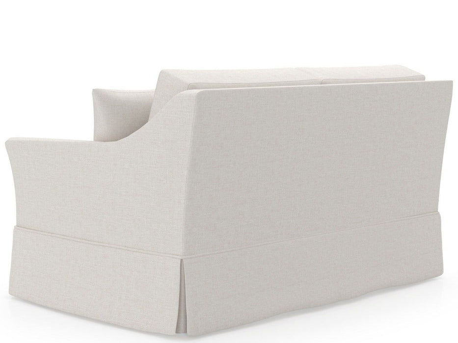 Madison - Skirted Loveseat RAF, Special Order - White Universal Furniture
