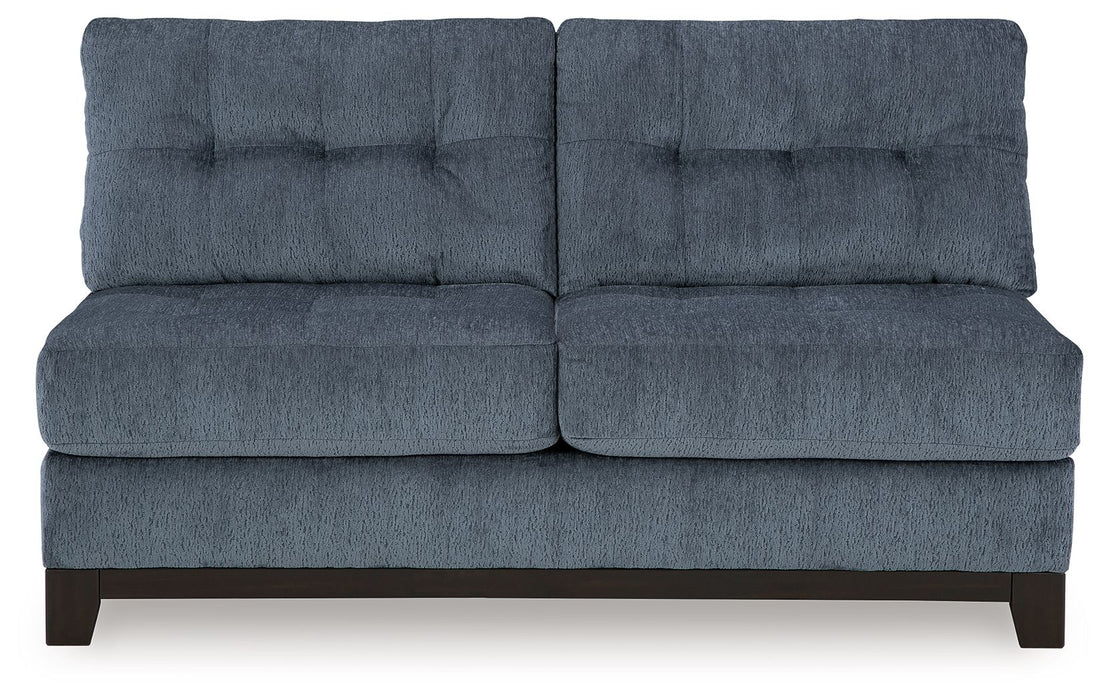 Maxon Place - Armless Loveseat - Navy Benchcraft®