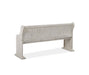 Bronwyn - Bench With Back - Alabaster Magnussen Furniture