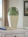 Andorbury - Vase - Green / Beige Signature Design by Ashley®