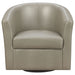 Swivel Armchair With Barrel-Back Design Furniture Max