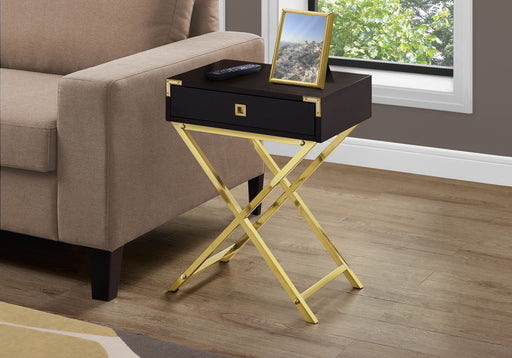 Accent Side Table, Storage Drawer, Stylish Design Contemporary & Modern 8th Street