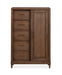Groveland Park - Door Chest - Antique Coffee Magnussen Furniture