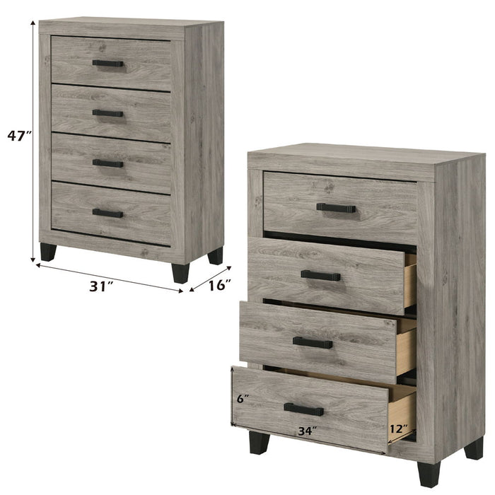 Mari - Chest - Light Gray Finish ACME