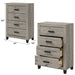 Mari - Chest - Light Gray Finish ACME