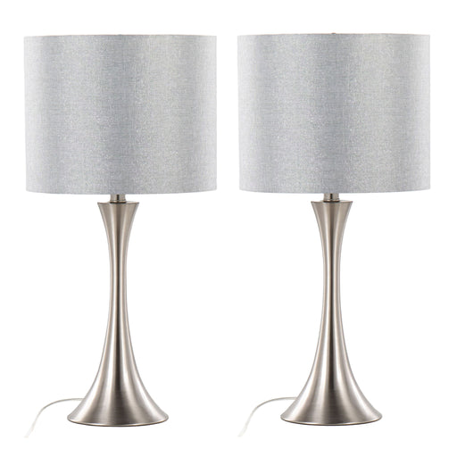 Lenuxe - Contemporary Semi Gloss Table Lamp (Set of 2) Lumi Source