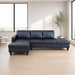 L - Shaped Sectional Sofa With Chaise & Ottoman Home Essentials