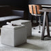 Rockwood - Upholstered Cube Storage Ottoman With Tray Simpli-Home