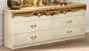 Barocco - Double Dresser - Ivory / Gold Camelgroup Italy