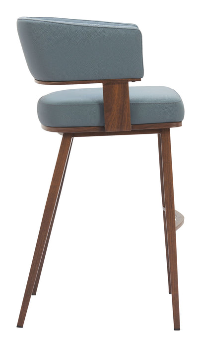 Poise - Barstool - Blue Zuo Modern