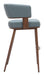Poise - Barstool - Blue Zuo Modern
