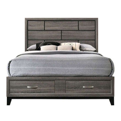 Valdemar - Bed w/Storage ACME