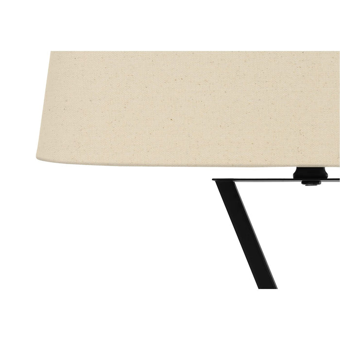 Lighting, Table Lamp, USB Port Included, Resin, Transitional - Black 8th Street