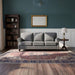 3 Seater Sofa With Nailhead Trim And Turned Legs For Living Room US Pride