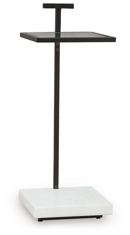 Mannill - Accent Table - Black / White Signature Design by Ashley®