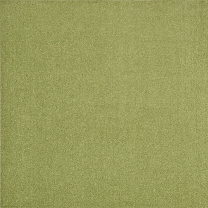 7' X 7' Square Non Skid Indoor / Outdoor Area Rug - Green