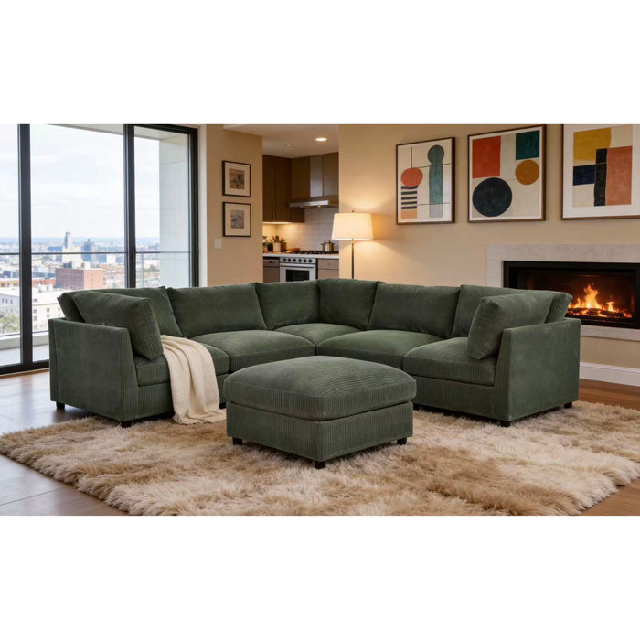 Modular Sectional With Custom Configuration Home Essentials