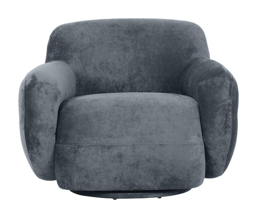 Boble - Swivel Chair - Storm Gray Zuo Modern