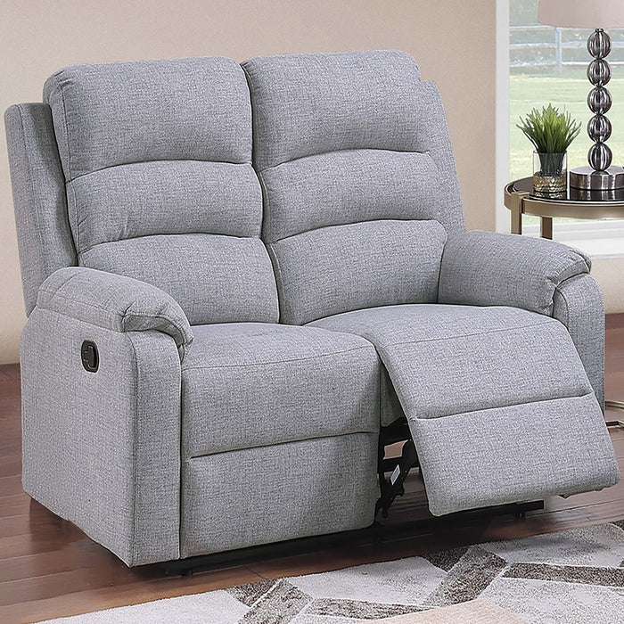 2 Piece Living Room Set With Manual Reclining Loveseat And Recliner Home Essentials