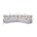 Fortuner - Power Recliner Sectional Sofa Matrix Furniture Group