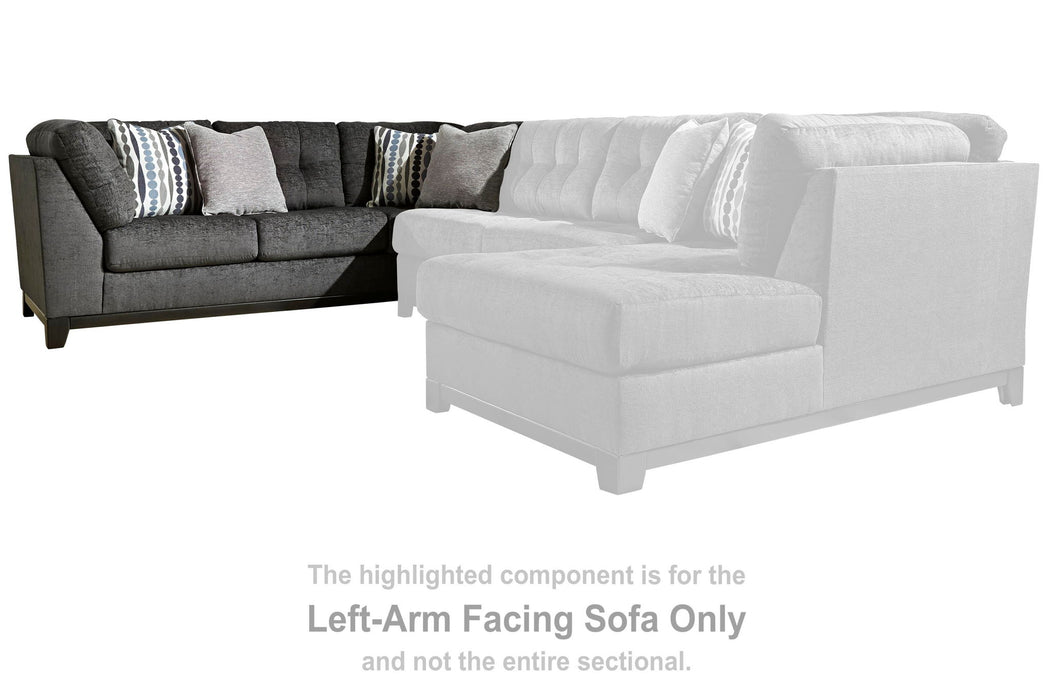 Reidshire - LAF Sofa - Steel Ashley®