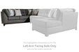 Reidshire - LAF Sofa - Steel Ashley®