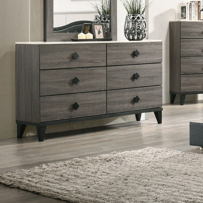 Design Dresser With 6 Drawers Home Essentials