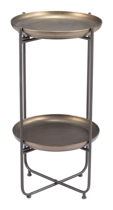 Bronson - Accent Table - Bronze Zuo Modern