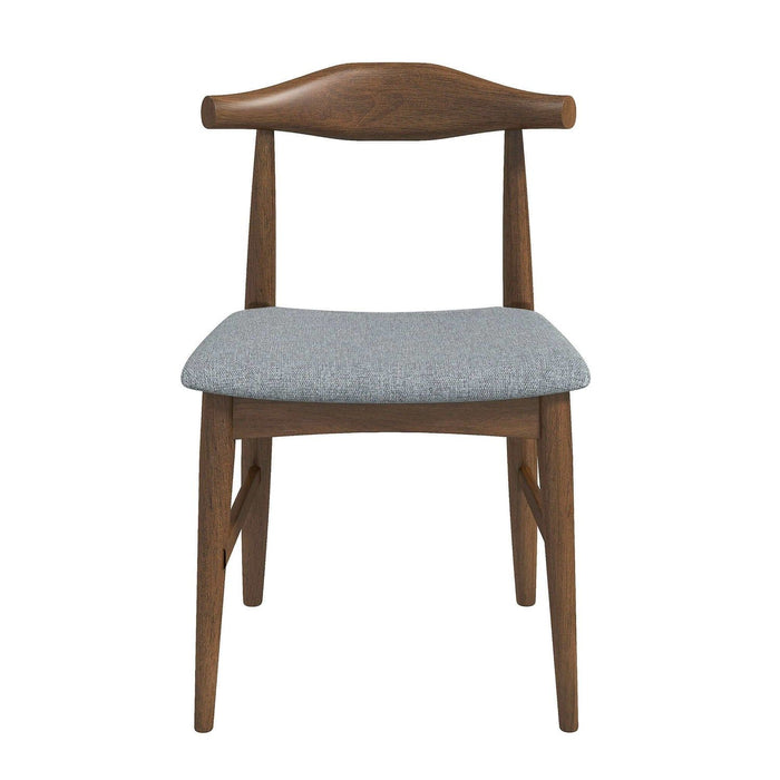 Damian - Mid-Century Solid Wood Dining Chair