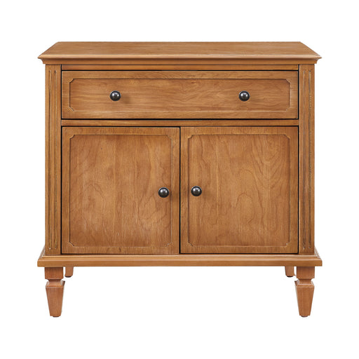 Nightstand With Charging Station Bedside Table With Drawer And Double Door Storage Home Essentials