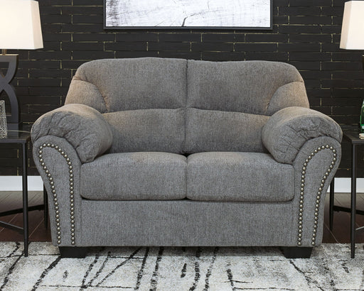 Allmaxx - Loveseat - Pewter Benchcraft®