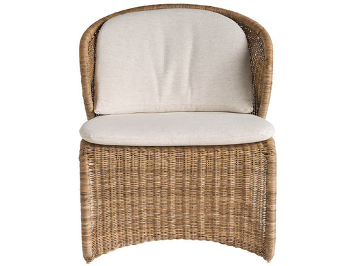 Oasis - Lounge Chair - Light Brown / White Universal Furniture