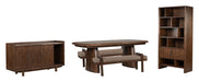 Belville - Extendable Trestle Dining Table Set Magnussen Furniture