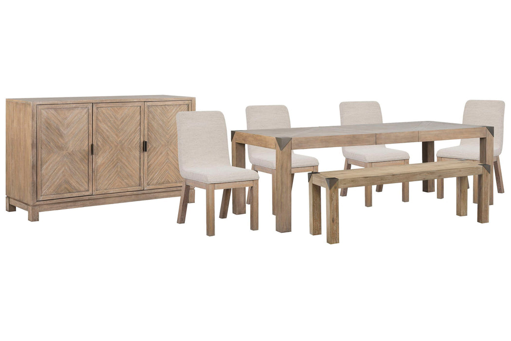 Ainsley - Extendable Rectangular Dining Table Set Magnussen Furniture