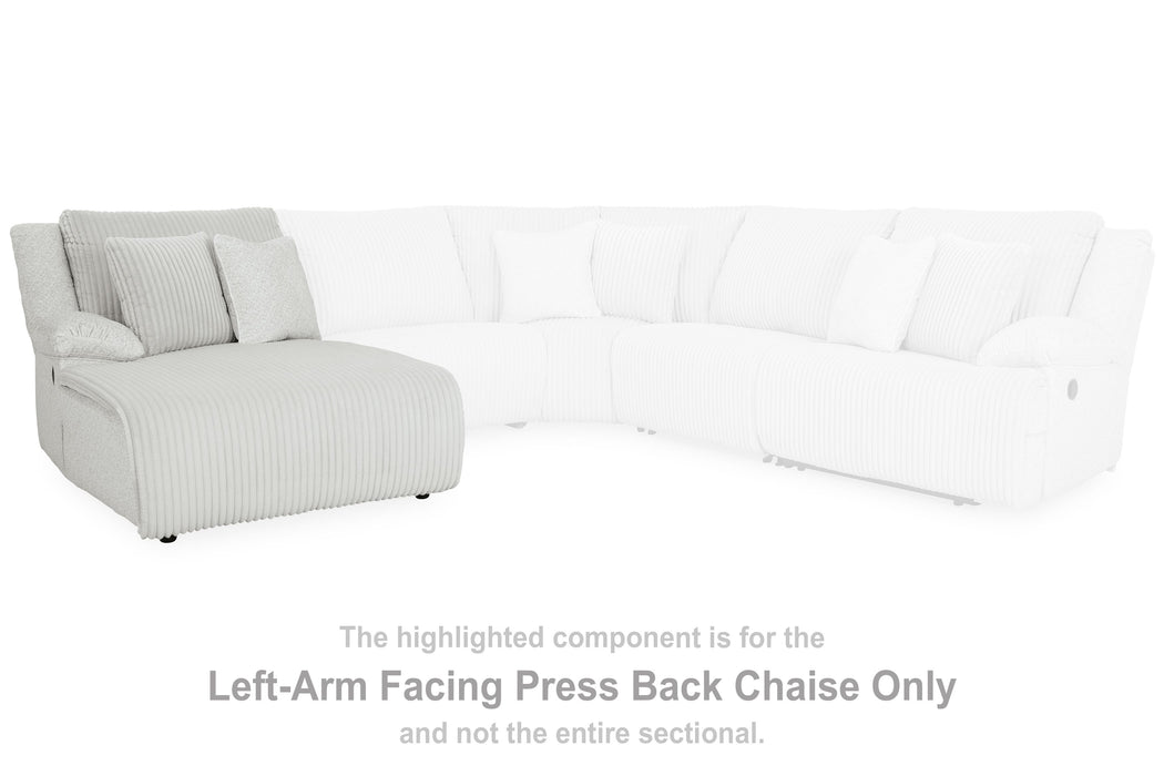 Top Tier - Laf Press Back Chaise - Alloy
