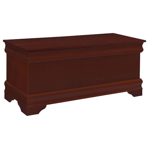 Chest With Curved Moldings And Bracket Feet - Brown Furniture Max